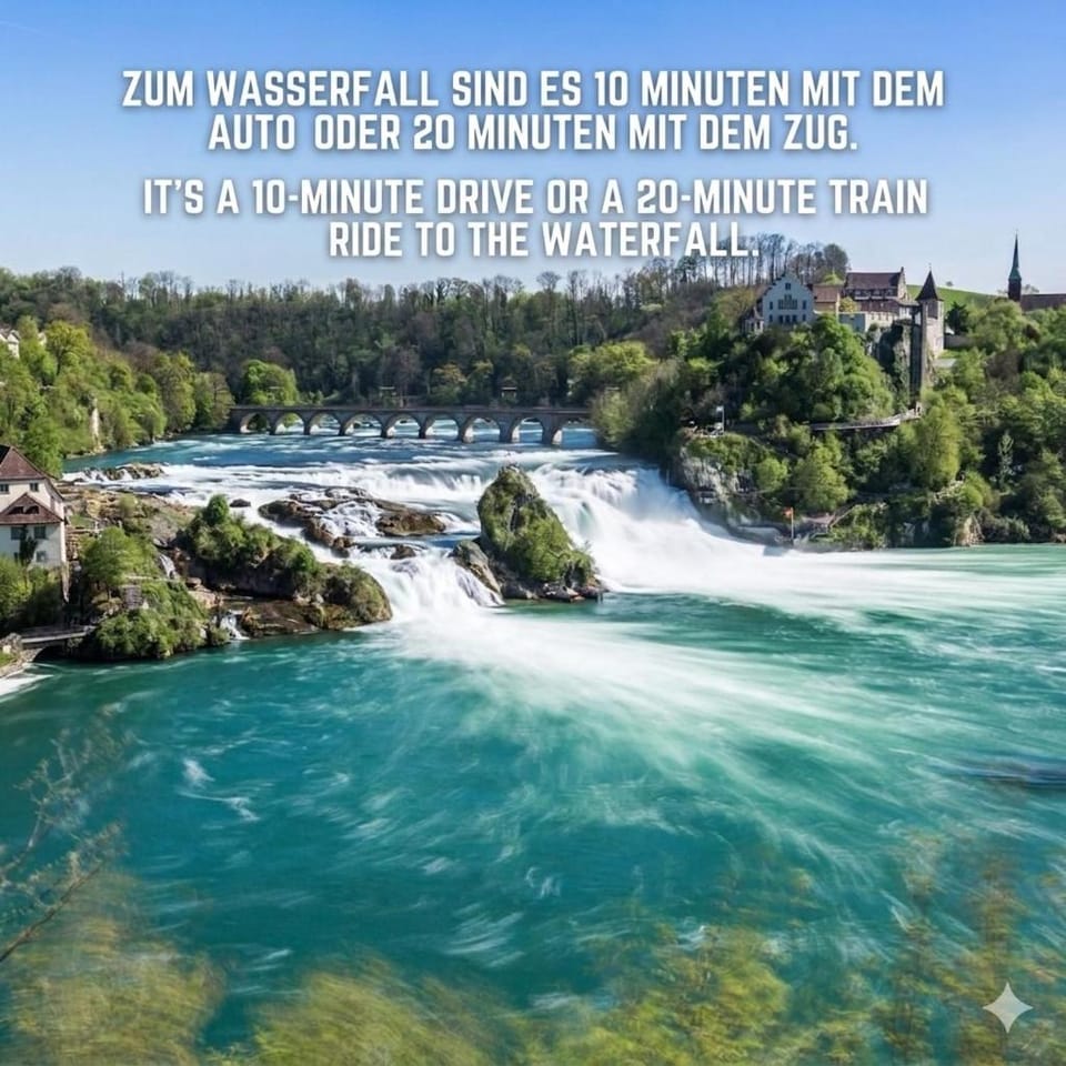 Mehrere Ferienwohnungen in Top Lage in der Nähe eines Rhein-Strandbads Apartment in Schaffhausen, Switzerland