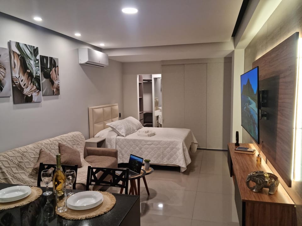 TV and multimedia, Kitchen or kitchenette, Living room, Bedroom, air conditioner