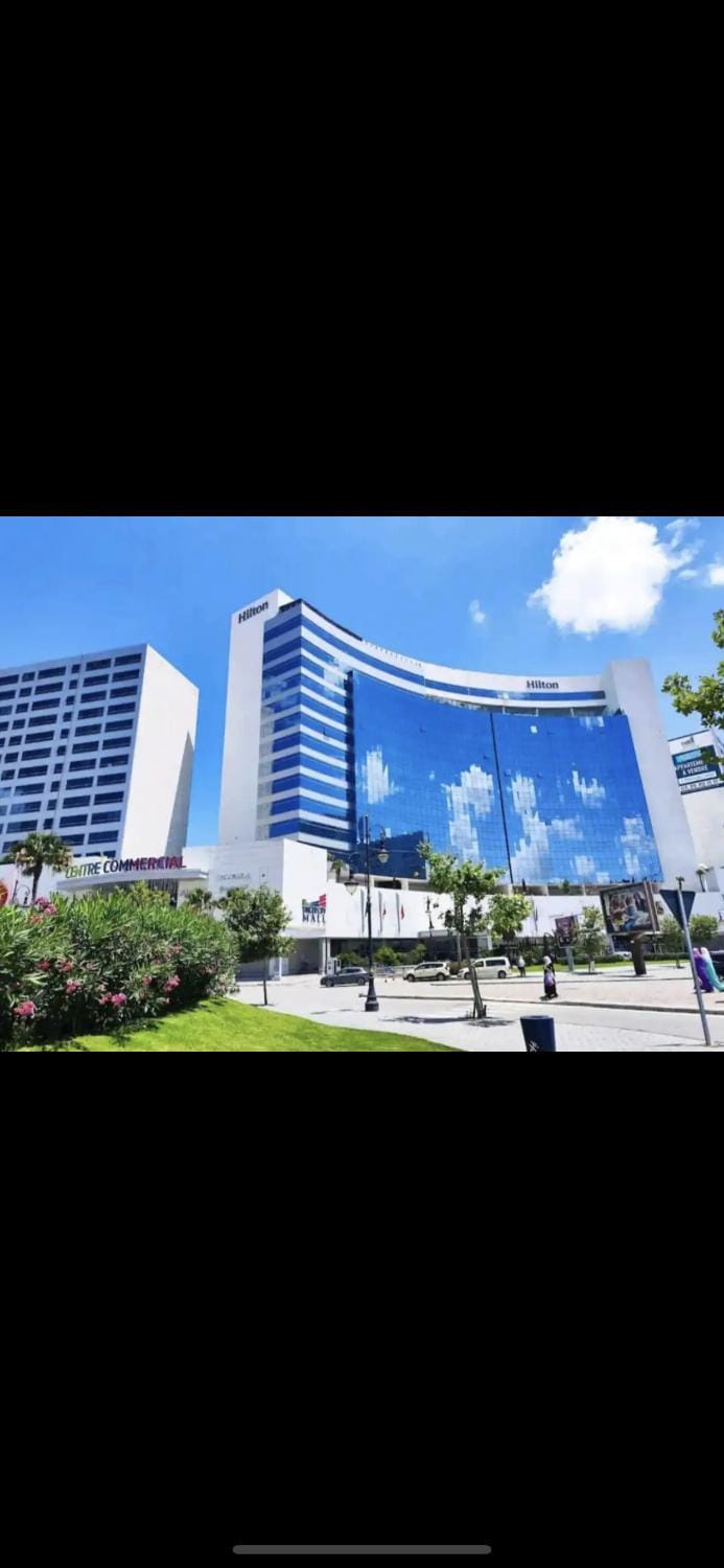 Luxury apartment in Hotel Hilton Apartment in Tangier