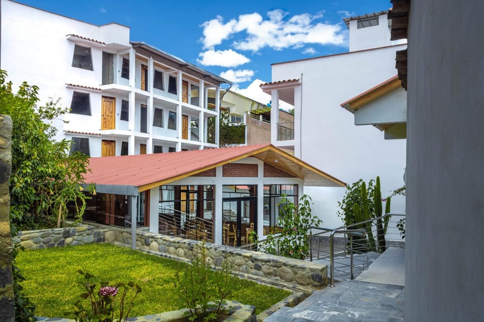 Property building, Patio, Garden view