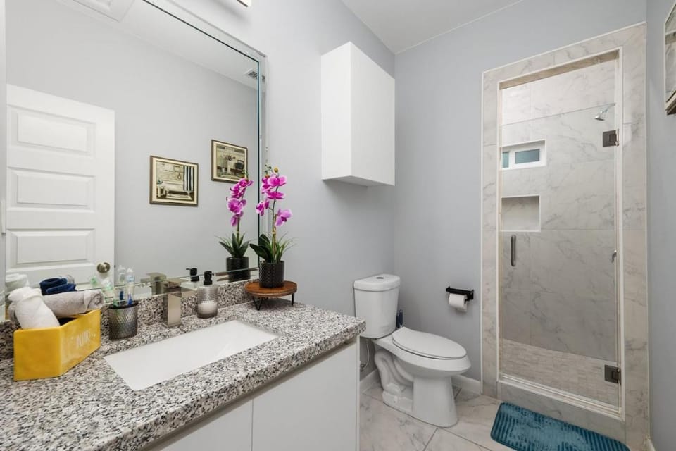 Shower, Toilet, Bathroom, towels