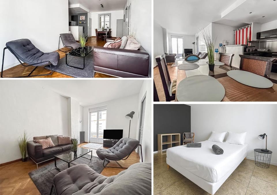 Living room, Dining area, Bedroom
