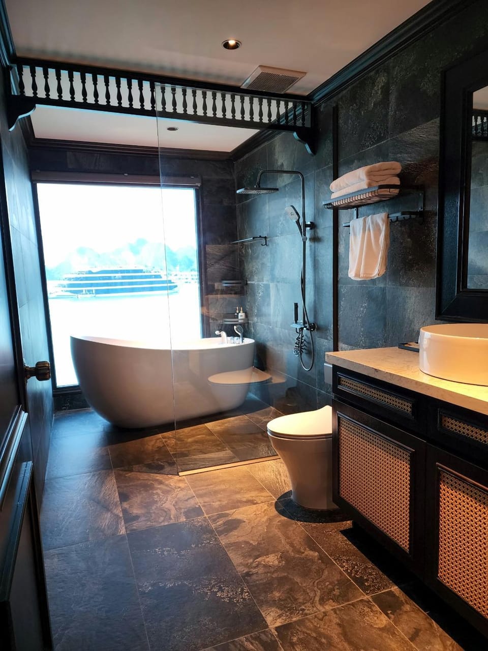Toilet, Bathroom, Bath, towels