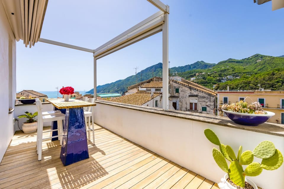 Patio, Natural landscape, View (from property/room), Balcony/Terrace, Sea view