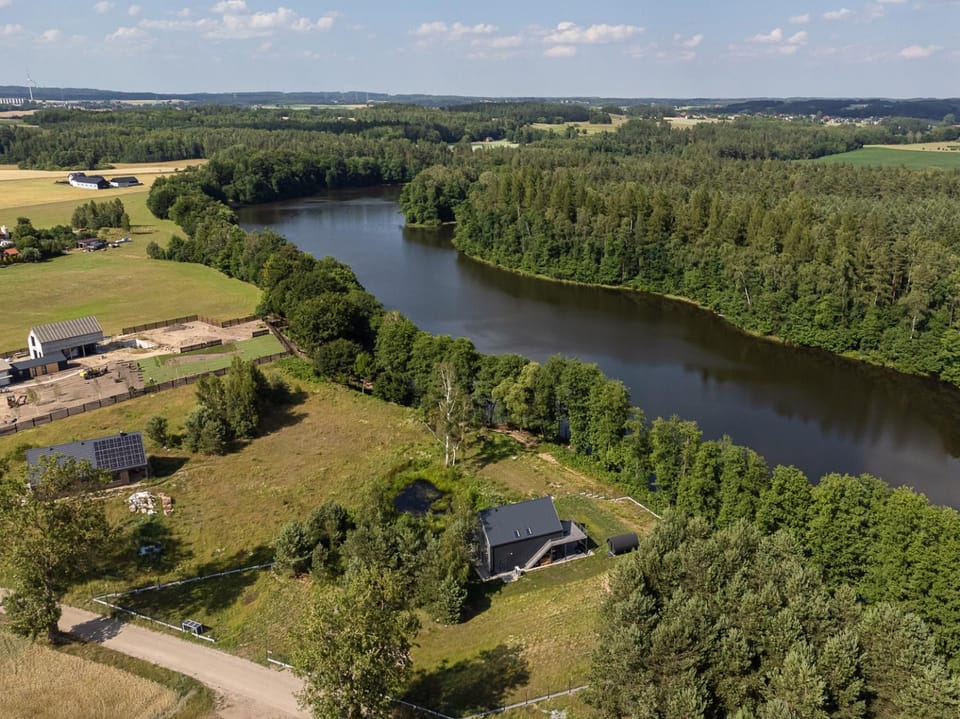 Spring, Off site, Neighbourhood, Natural landscape, Bird's eye view, Lake view, River view