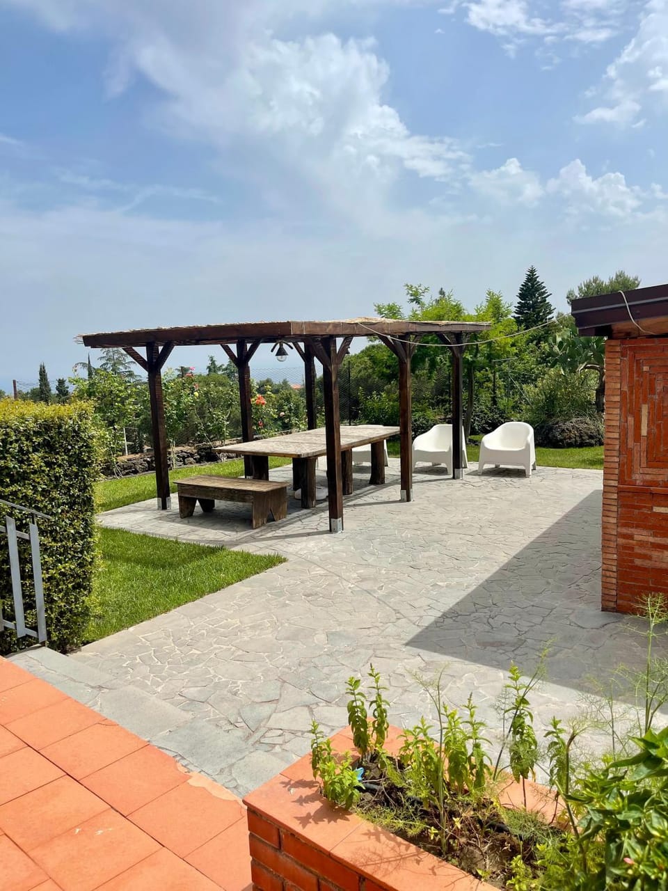 Natural landscape, Garden, Garden view