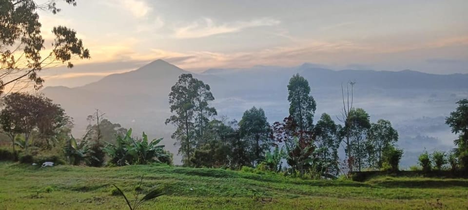 Natural landscape, Mountain view, Sunrise