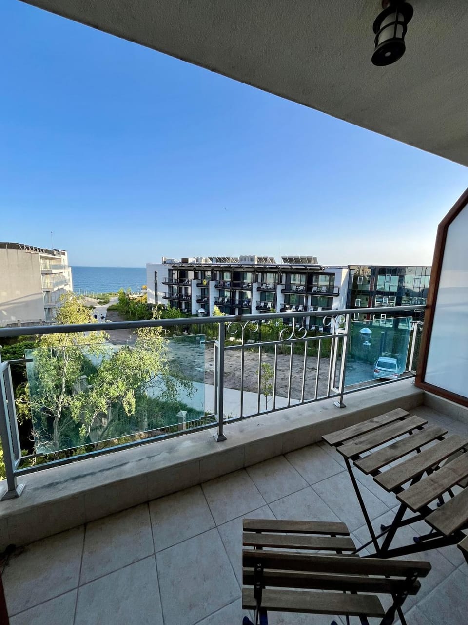 View (from property/room), Balcony/Terrace, Sea view