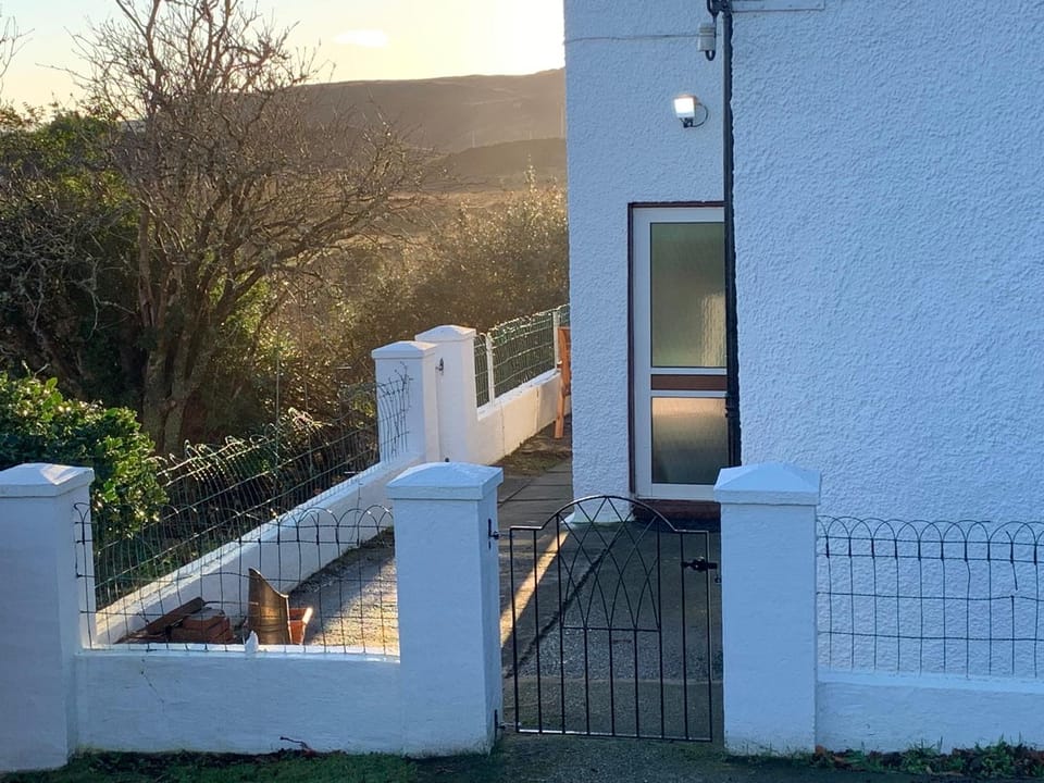 Property building, Facade/entrance, Spring, Day, Natural landscape, View (from property/room), Mountain view