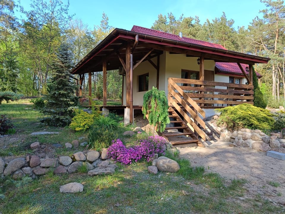 Domek letniskowy nad rzeką Wkrą House in Masovian Voivodeship