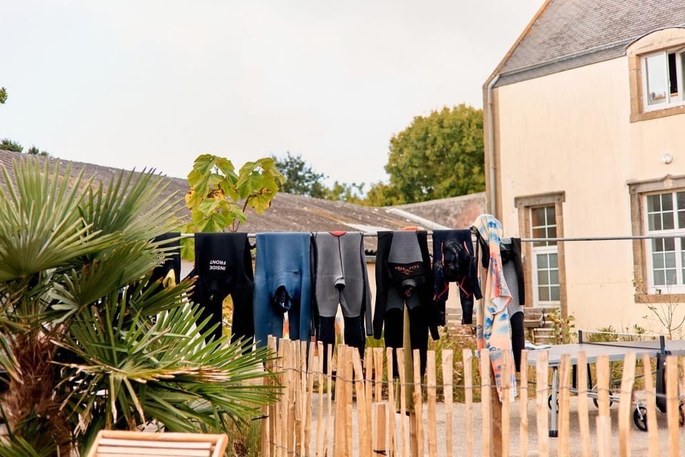 Inner courtyard view, furniture