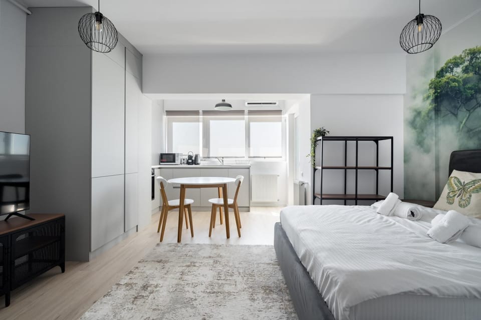 Bed, TV and multimedia, Photo of the whole room, Bedroom, air conditioner