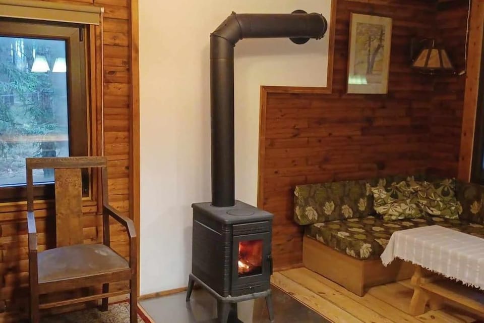 Wilga - klimatyczny domek z 2 tarasami House in Masovian Voivodeship