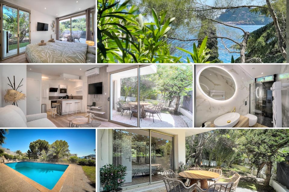 Patio, Garden, Dining area, Swimming pool