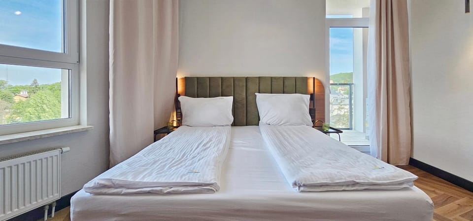 HolidayHomePL Bel Mare 521F z 2 sypialniami i balkonem Apartment in Miedzyzdroje