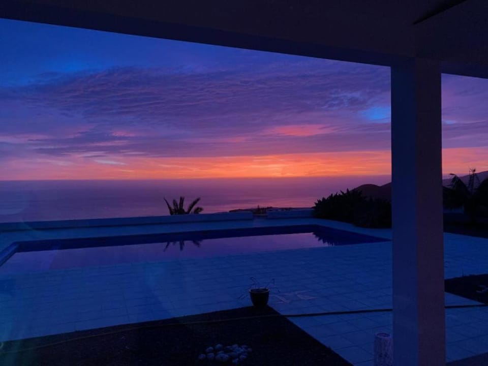 Sea view, Swimming pool, Sunset