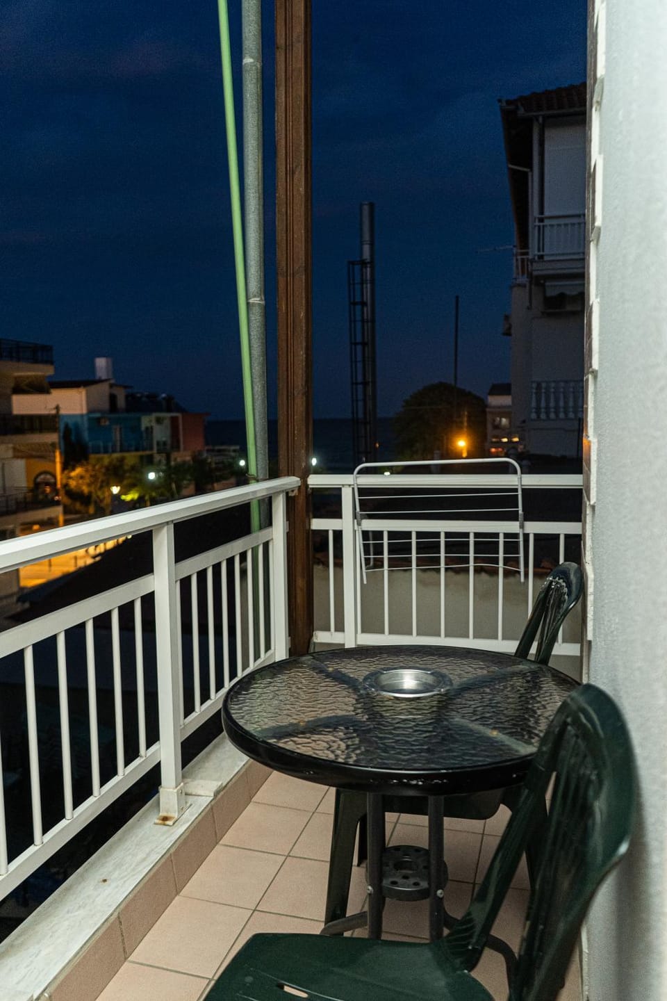 Night, View (from property/room), Balcony/Terrace
