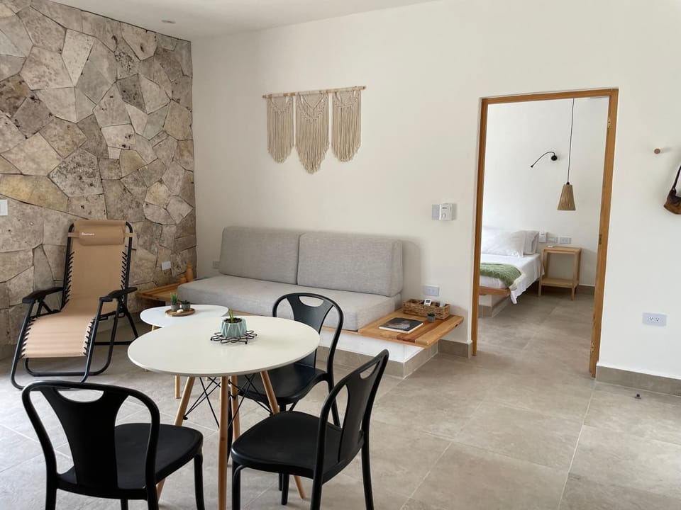Living room, Dining area