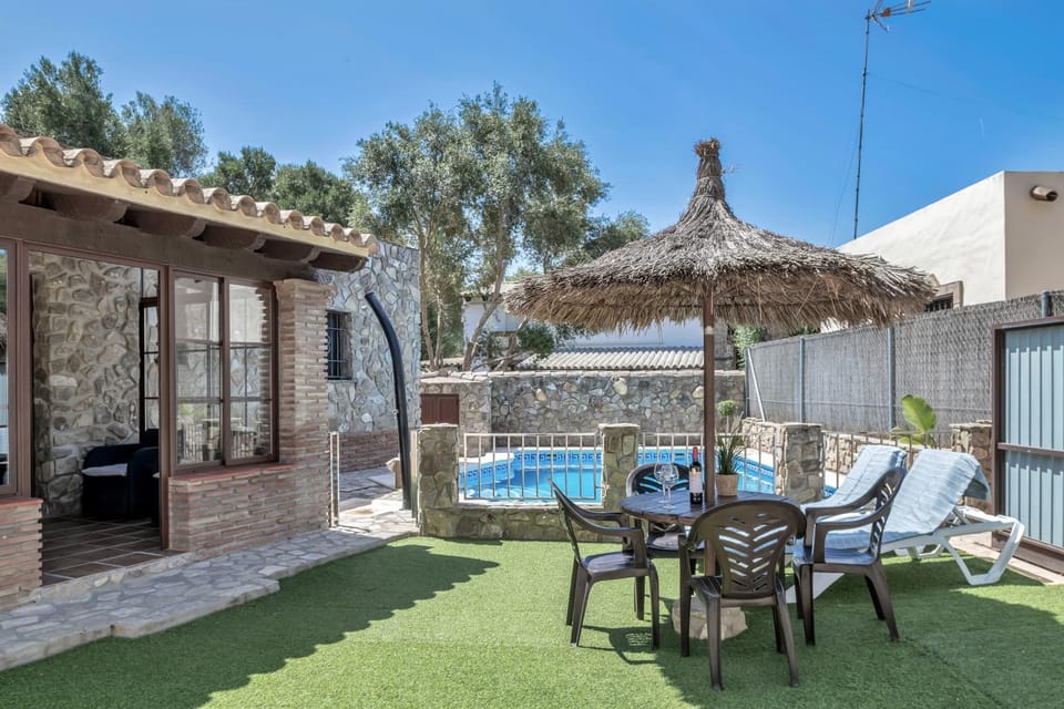 Property building, Living room, Swimming pool