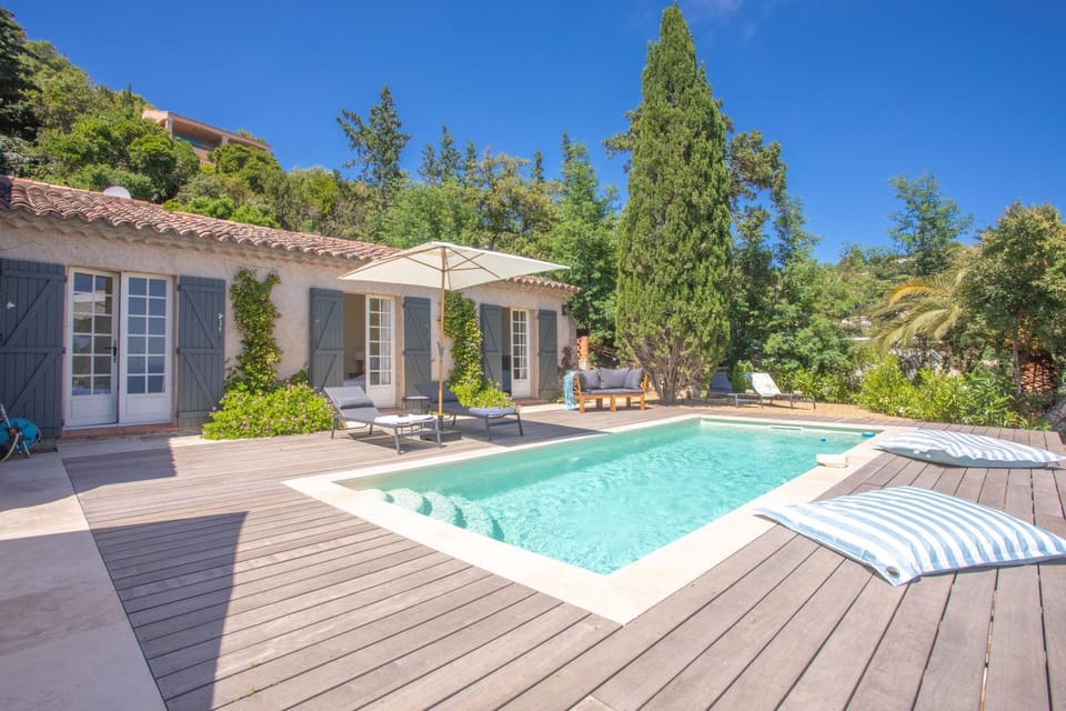 Property building, Living room, Swimming pool