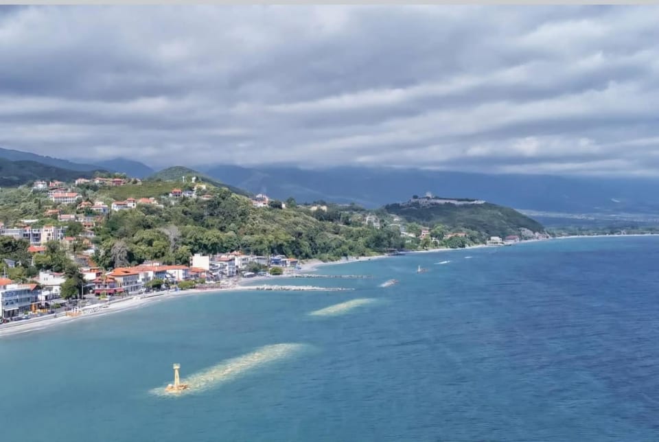 Natural landscape, Bird's eye view, Beach, Sea view