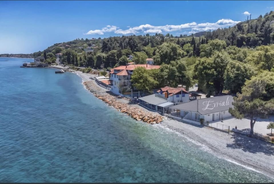 Property building, Natural landscape, Beach, Sea view
