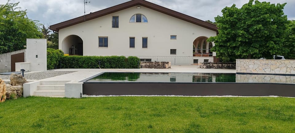 Property building, Spring, Garden, Garden view, Pool view, Swimming pool