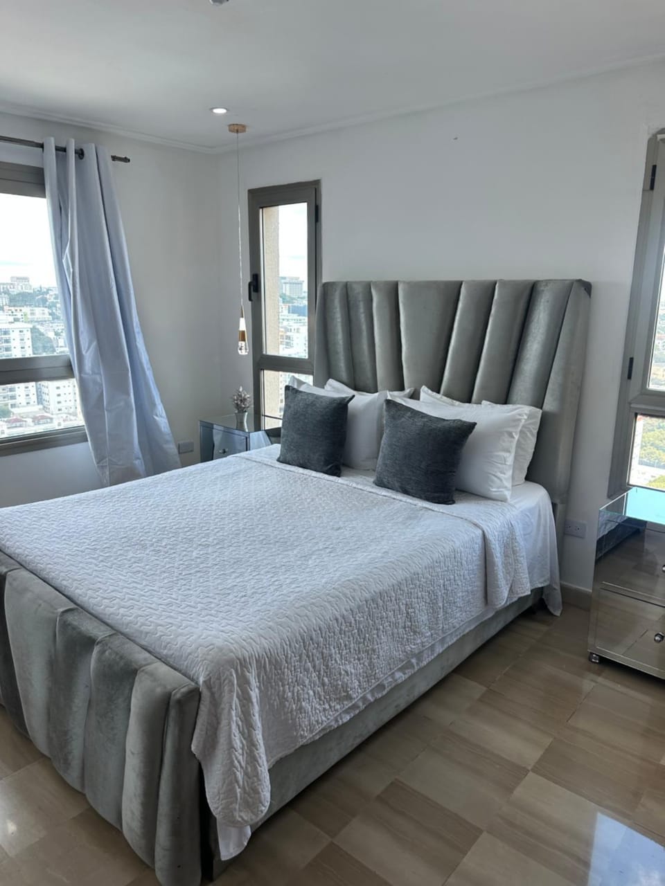 Apartamento Milagro con vista Mar y la ciudad en el Malecón Santo Domingo Apartment in Santo Domingo