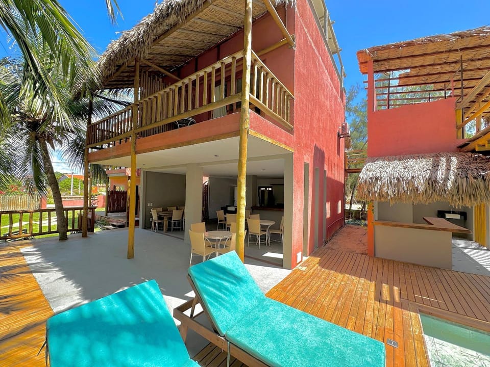 Casa do Pier, bangalôs em Fortim c/ Café da Manhã House in State of Ceará