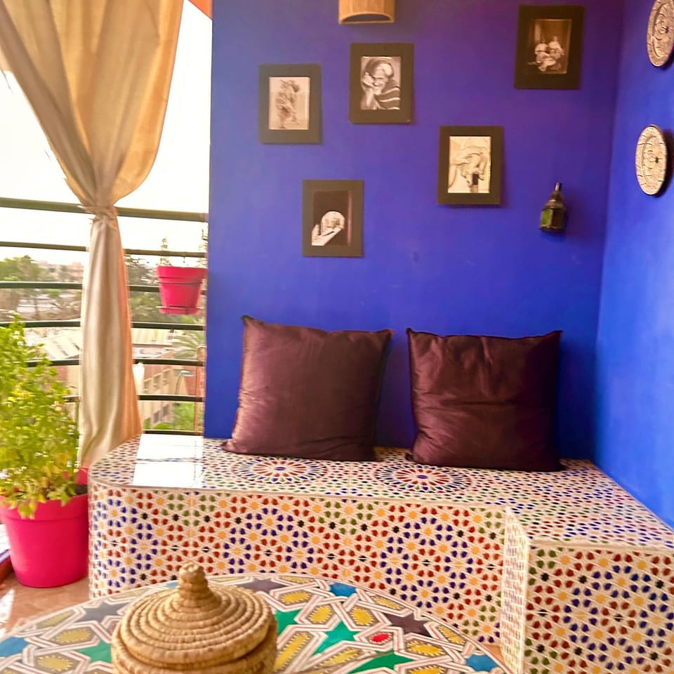 Séjour lumineux confort et design Apartment in Marrakesh