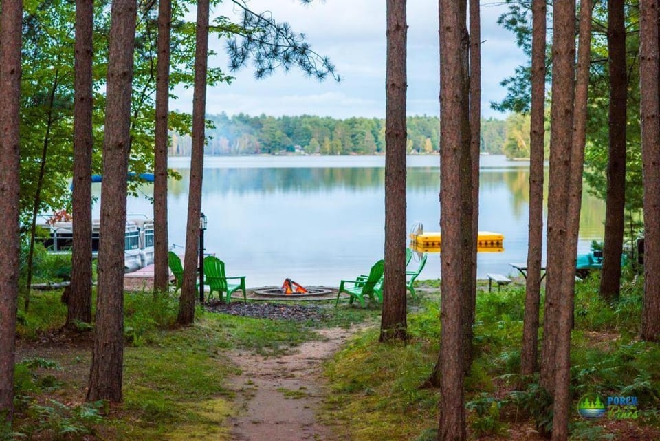 Porch in the Pines in Eagle River WI House in Wisconsin