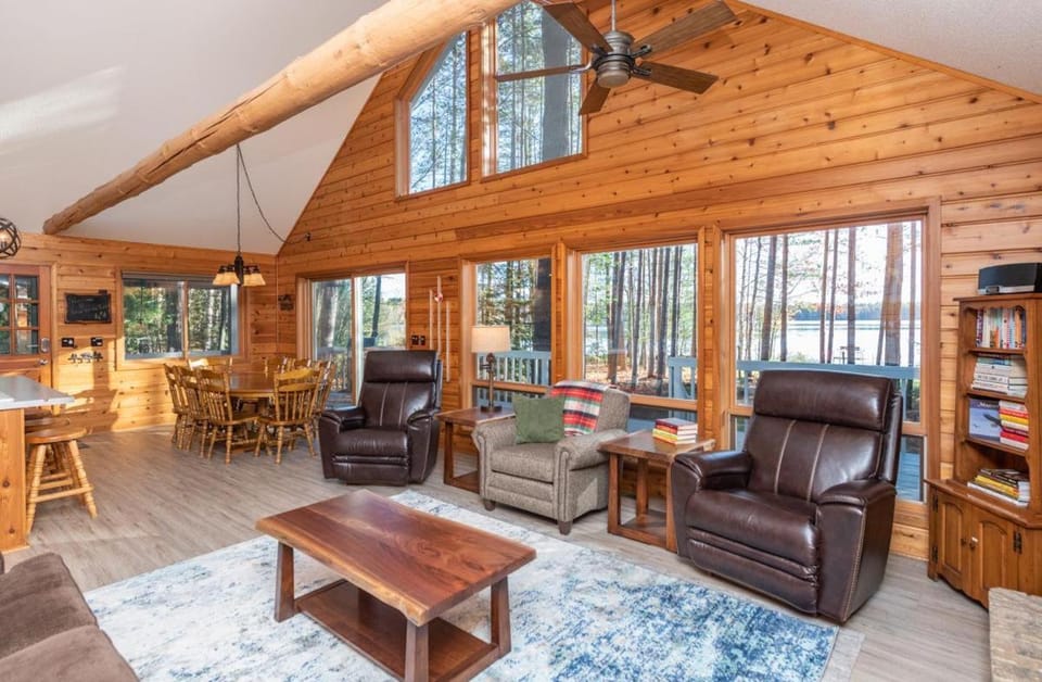 Porch in the Pines in Eagle River WI House in Wisconsin