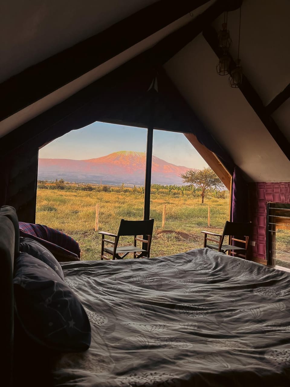 Amboseli Glass Cabin Cabin in Kenya