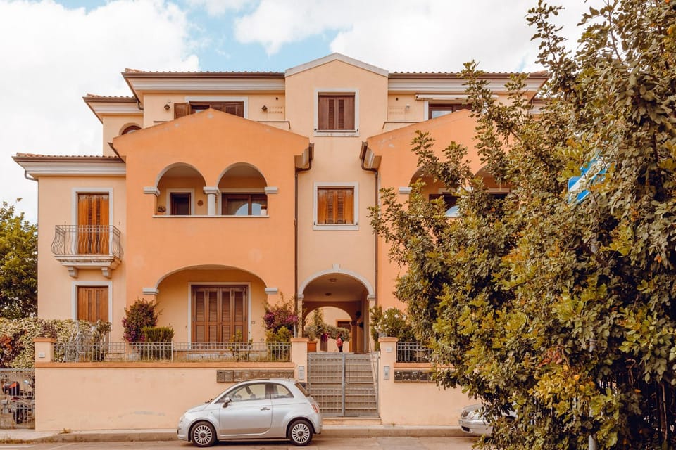 Property building, Day, Parking