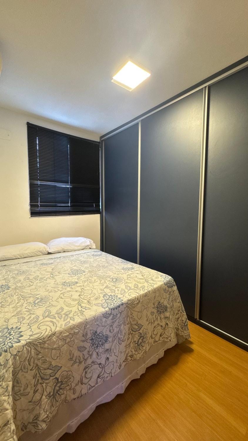 Bed, Bedroom, wardrobe, air conditioner