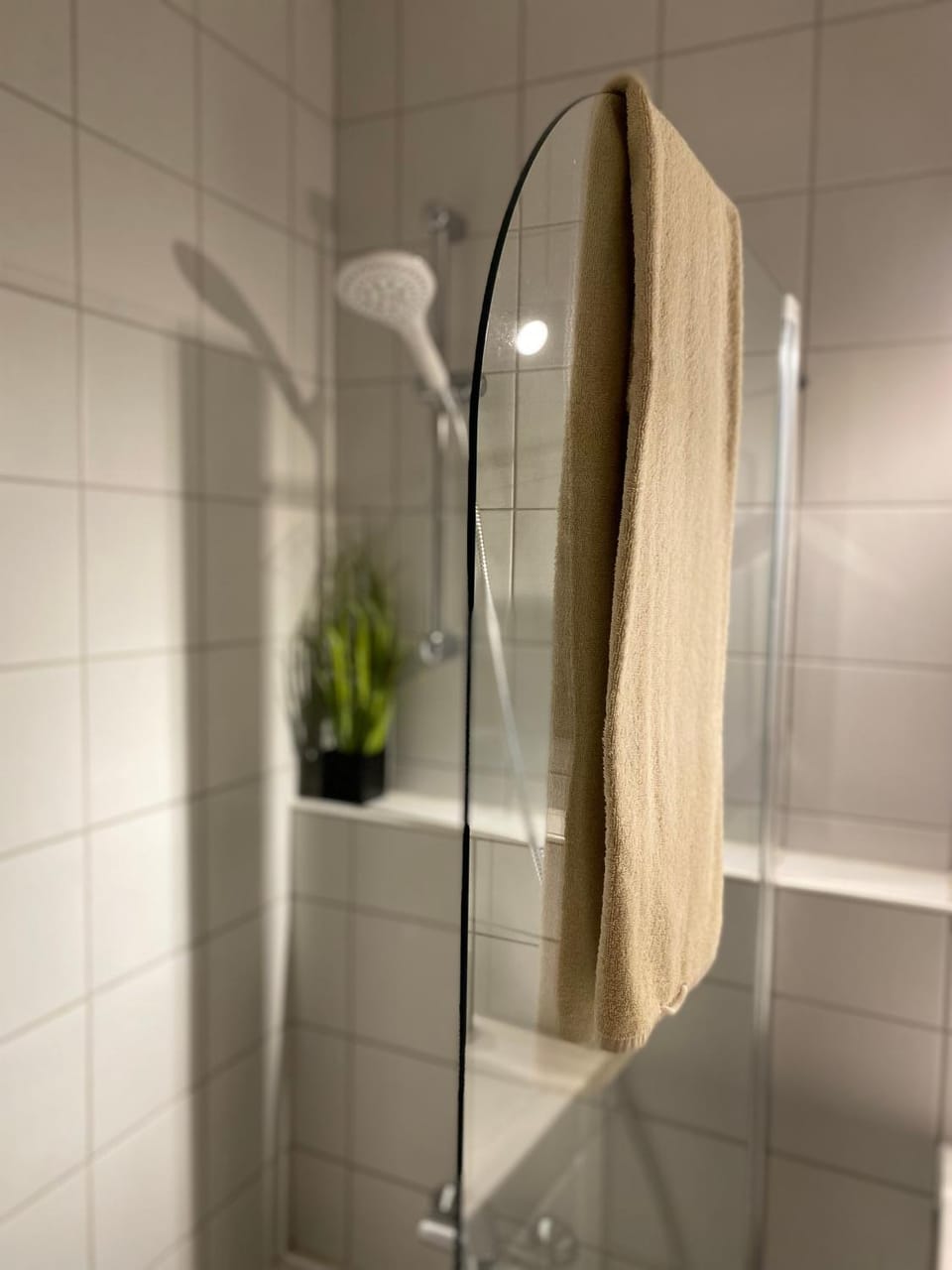 Shower, Bathroom, towels