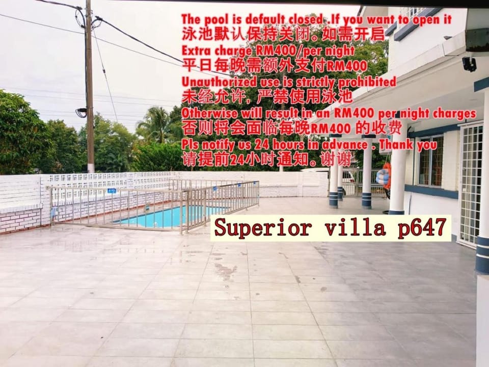 Area Indahpura or Taman Bersatu Kulai 3-4BR near AEON Airport JPO Villa in Johor