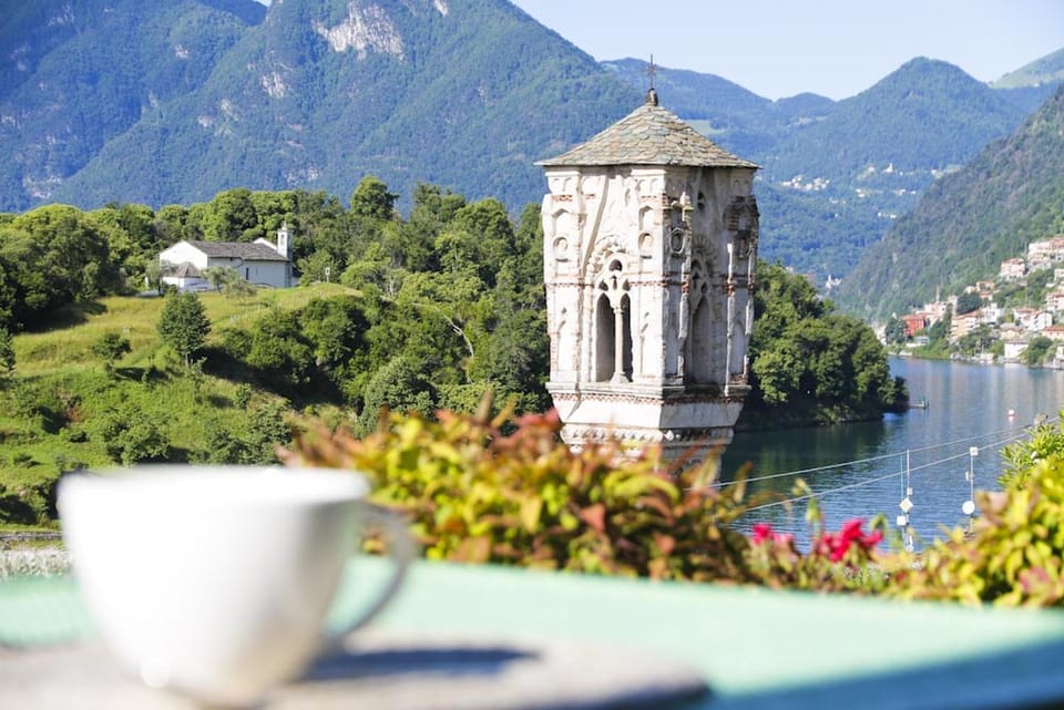 Nearby landmark, Natural landscape, Lake view, Landmark view