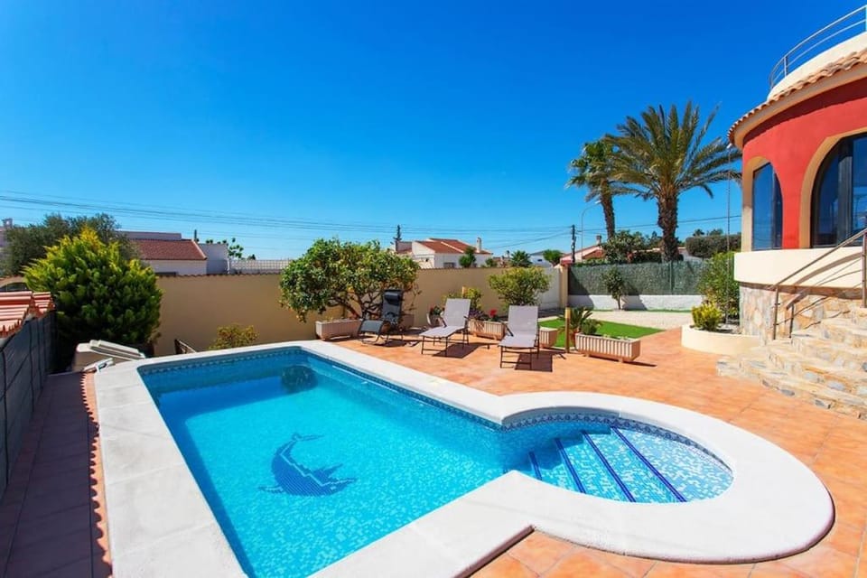 Garden, Swimming pool, sunbed