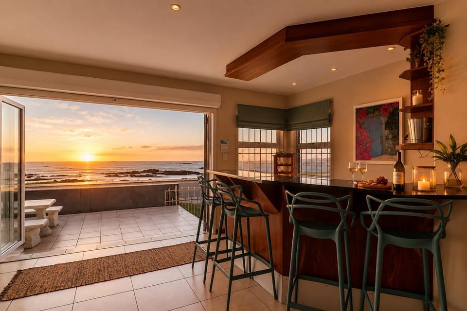Patio, Seating area, Sea view