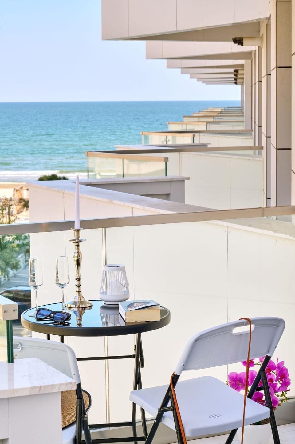View (from property/room), Balcony/Terrace, Beach, Sea view
