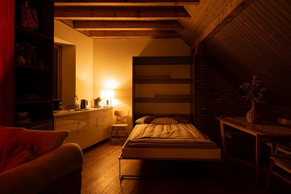Rooftop River View Old Riga Apartment in Riga