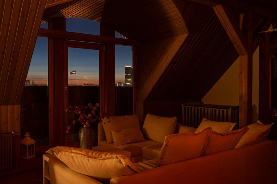 Rooftop River View Old Riga Apartment in Riga