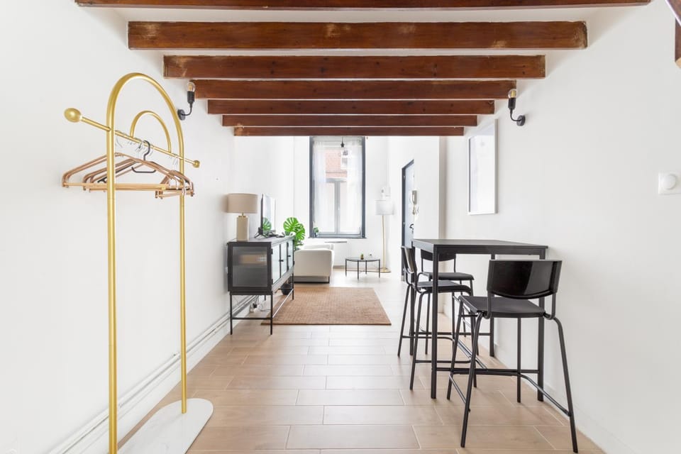 Bel Appartement avec extérieur proche du métro - Lille Apartment in Lille