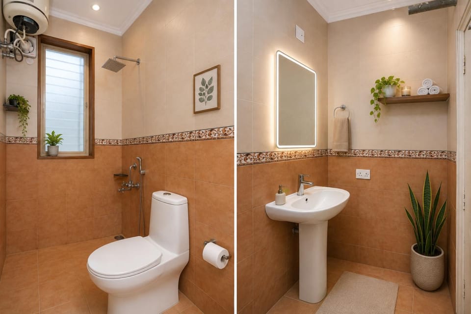 Shower, Toilet, Bathroom, bidet, towels