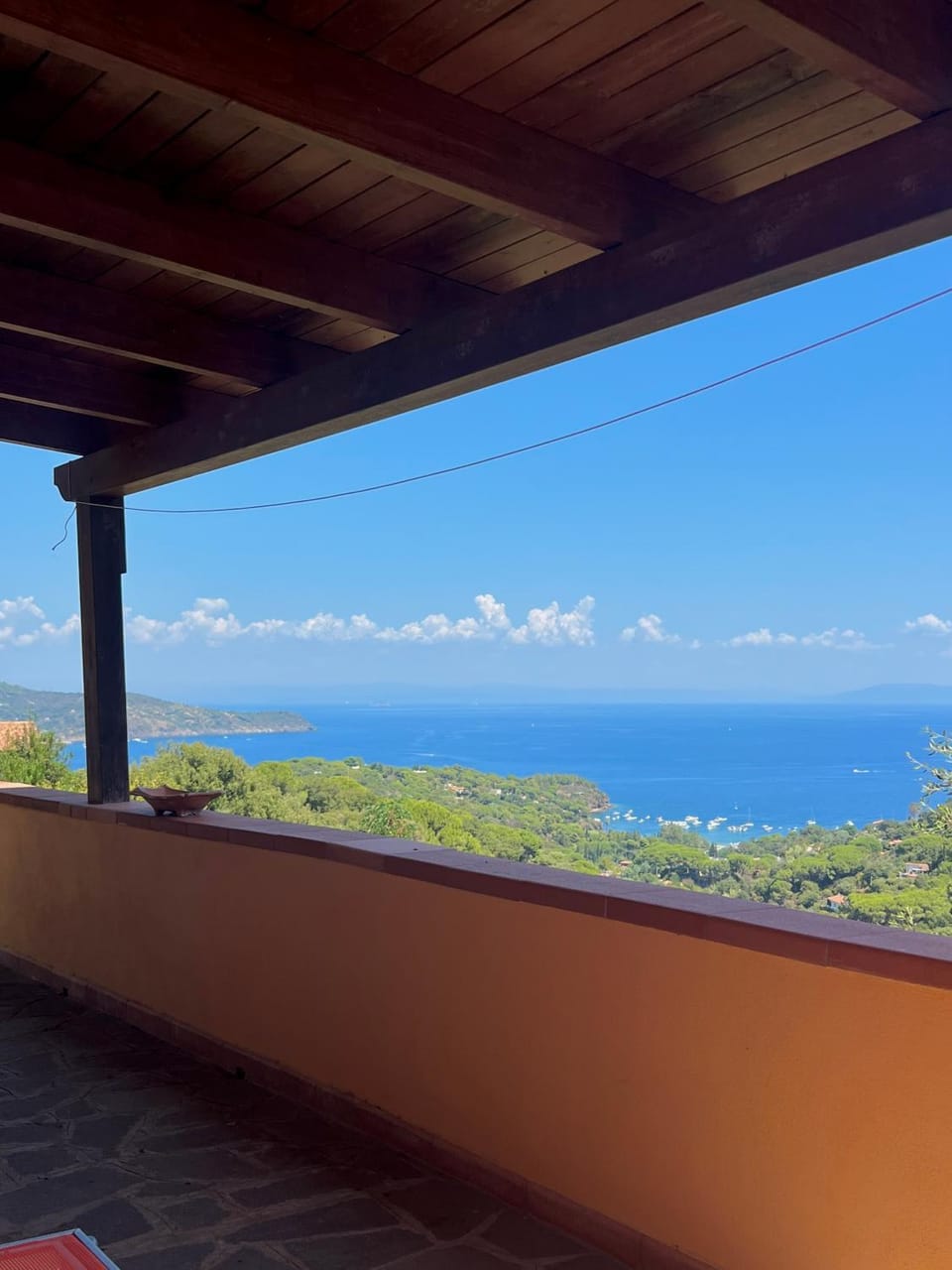 Day, Natural landscape, View (from property/room), Balcony/Terrace, Mountain view, Sea view