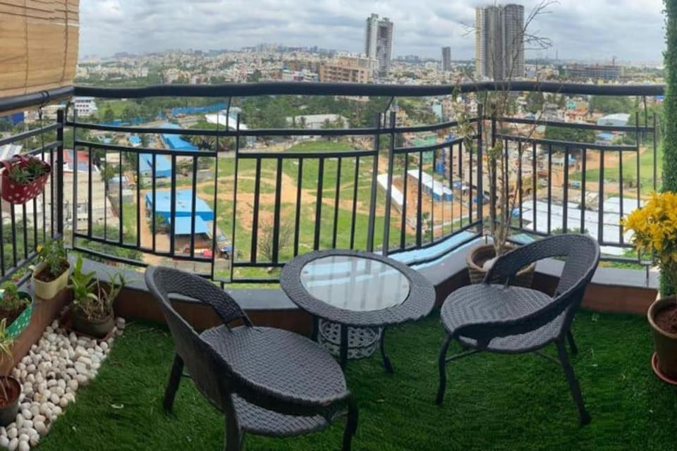 Exotic 3BHK on 12th Floor for Family Only with Cook Apartment in Bengaluru