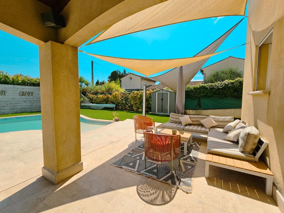 Patio, Balcony/Terrace, Garden view, Pool view, Swimming pool