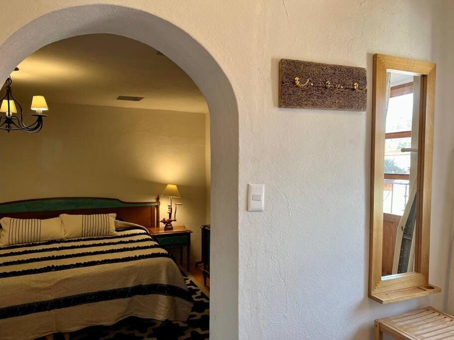 Bed, Bathroom, Bedroom