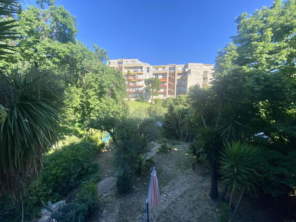 Property building, Garden view